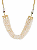 Gold Toned pearl Necklace