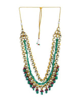 Gold Plated Kundan Jewellery Set