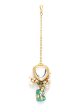 Gold-Plated Kundan-Studded Jewellery Set