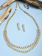 Gold Plated Kundan Long Necklace
