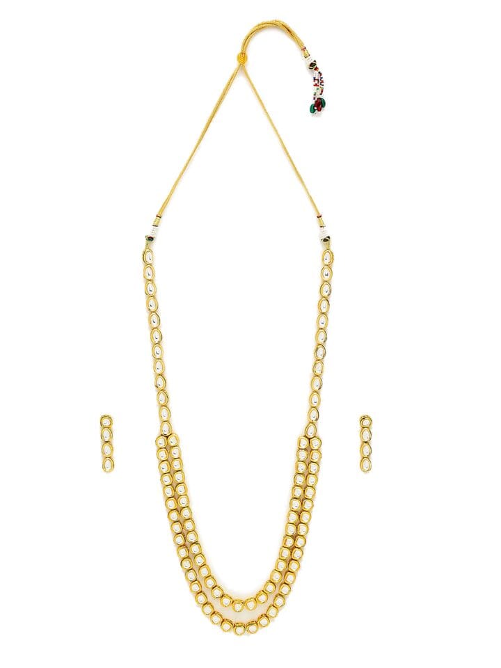 Gold Plated Kundan Long Necklace