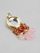 Gold Plated Kundan Polki Necklace Set
