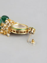 Gold Plated Kundan Polki Necklace Set