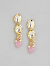 Gold Plated Kundan Polki Necklace Set