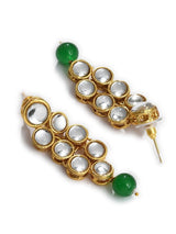 Gold Plated Kundan Polki Necklace Set