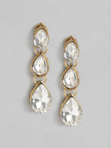Gold Plated Elegant kundan Necklace set
