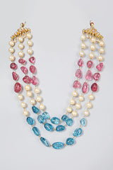 Gold Plated Beads Necklace