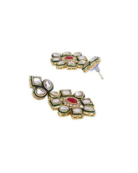 Gold Plated Latest Traditional Stylish Fancy Kundan Necklace