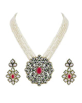 Gold Plated Latest Traditional Stylish Fancy Kundan Necklace
