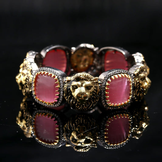 Sabyasachi Inspired Two Tone Polki Bangles