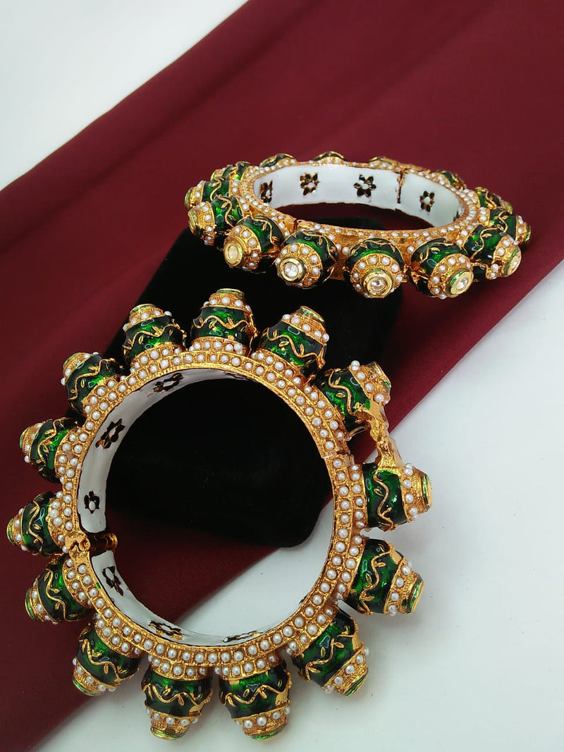 Meenakari And Jadau Bangle