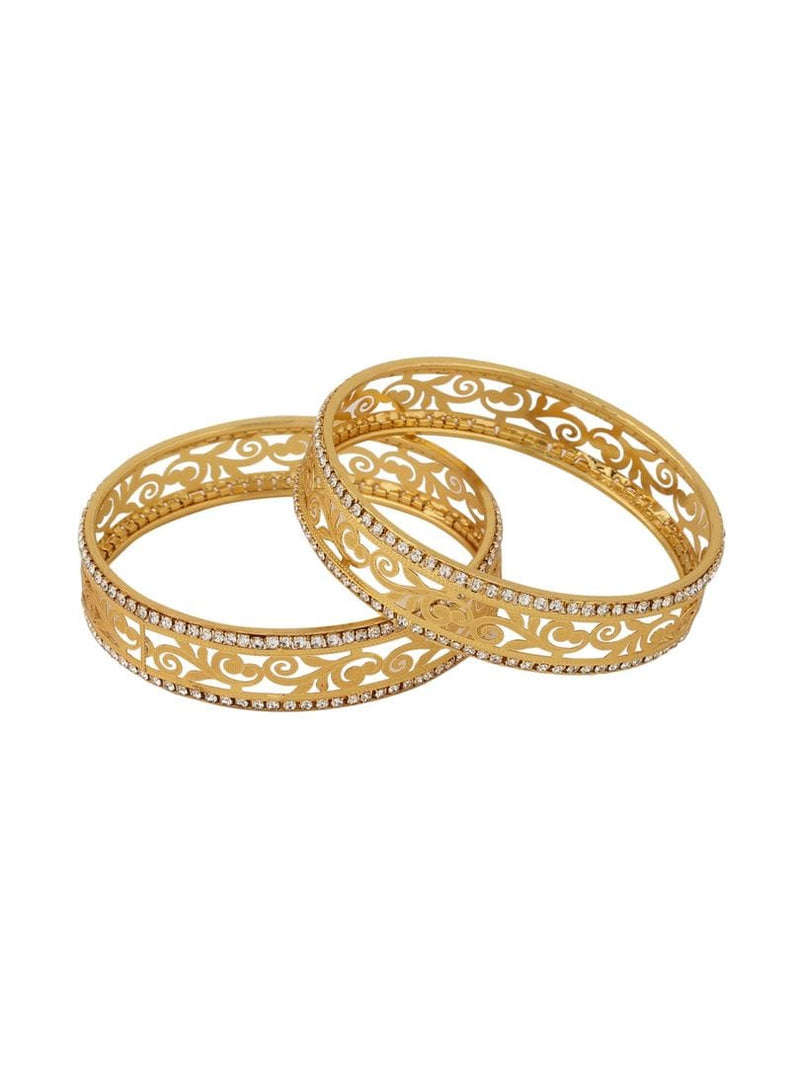 Alloy Gold-plated Bangle Set Of 4