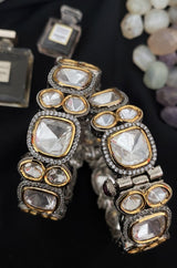 Victorian Two Tone Polki Bangles