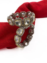 Victorian Two Tone Polki Bangles