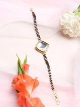 Beaded Kundan Bracelet