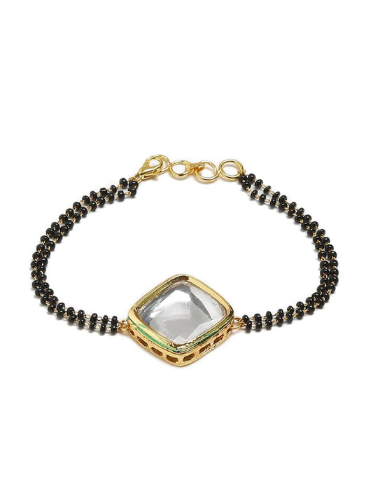 Beaded Kundan Bracelet
