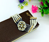 Beaded Kundan Bracelet