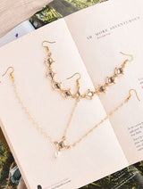 Women Gold Hook Gold Plated Alloy Hair Accessories