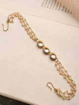 Gold-Plated Kundan-Studded Mathapatti