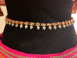 Gold Tone Kamarbandh West Belt