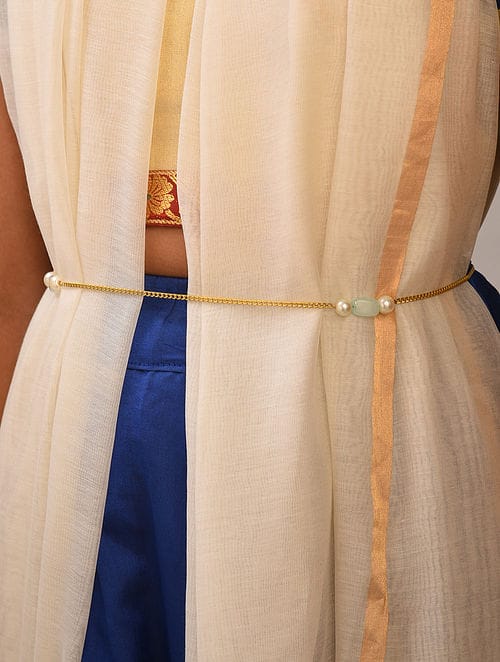 Gold Tone Kamarbandh West Belt