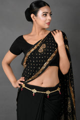 Gold Tone Kamarbandh West Belt