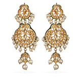 Polki Long Earrings