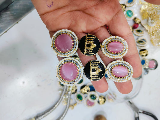 Uncut Kundan Polki Earrings