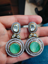 Uncut Kundan Polki Earrings