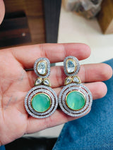 Uncut Kundan Polki Earrings