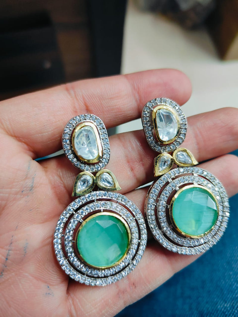 Uncut Kundan Polki Earrings