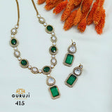 Emerald Green Victorian Necklace