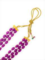 Gold Plated Alloy Earring and Necklace Set