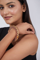 Gold Plated Rajwadi Bangle