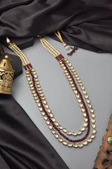 Kundan Pearl Groom Mala