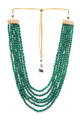 Emarald Green Layered Necklace
