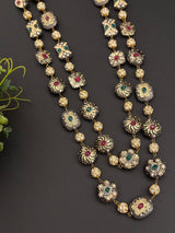 Gold Plated Metal Beads Necklace
