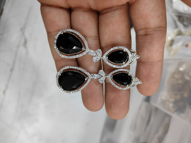 Elegant American Diamond Earrings