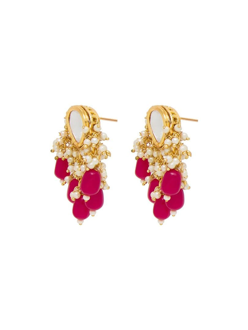 Gold-Plated Classic Drop Earrings