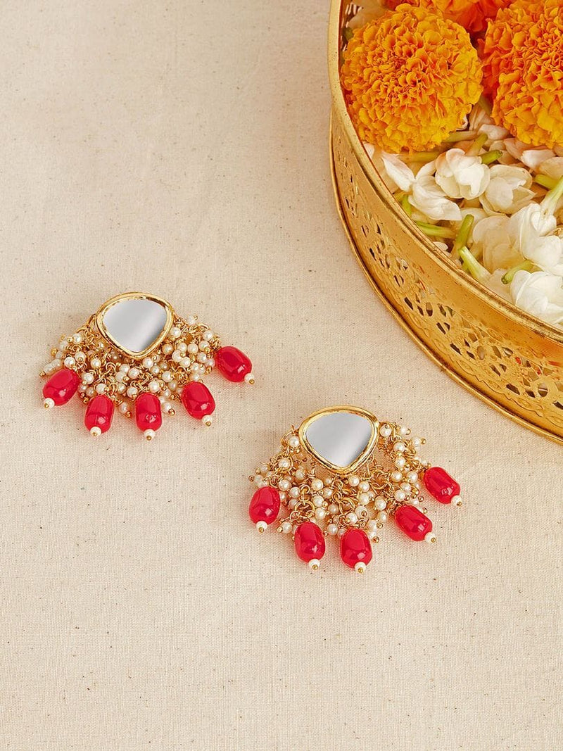 Gold-Plated Classic Drop Earrings