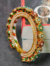 Gold Plated Rajwadi Bangle