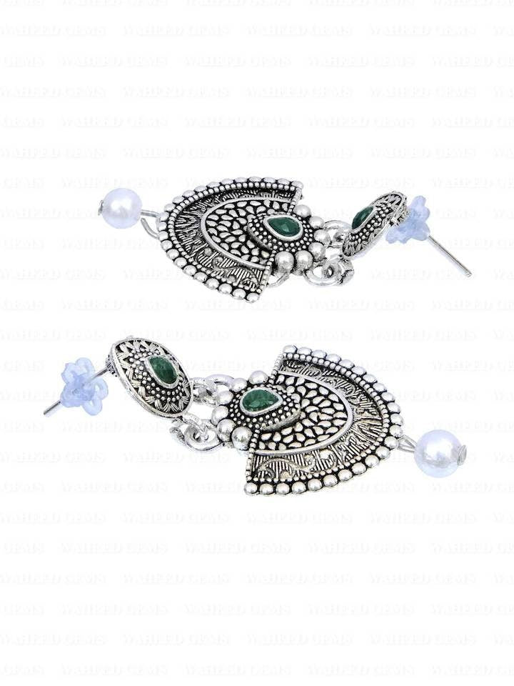 Bollywood Oxidized Silver Plated Handmade Designer Jewellery Set | Party Wear Jewelry Set Oxidized Choker Necklace