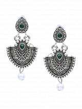 Bollywood Oxidized Silver Plated Handmade Designer Jewellery Set | Party Wear Jewelry Set Oxidized Choker Necklace