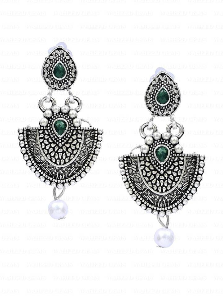 Bollywood Oxidized Silver Plated Handmade Designer Jewellery Set | Party Wear Jewelry Set Oxidized Choker Necklace