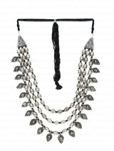 49Bollywood Oxidized Silver Plated Handmade Designer Jewellery set/ Party wear Jewelry set/ Oxidized choker necklace/ German silver